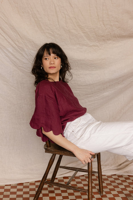 bluzka | nalu cranberry