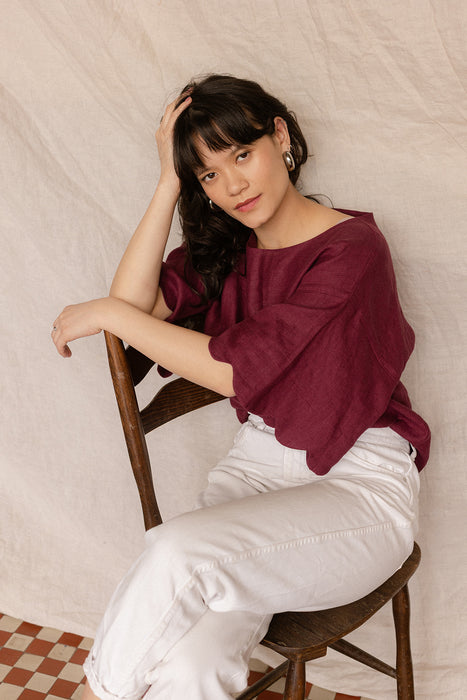 bluzka | nalu cranberry