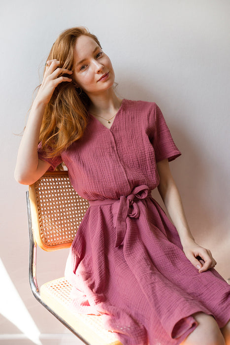 dress | raspberry florence