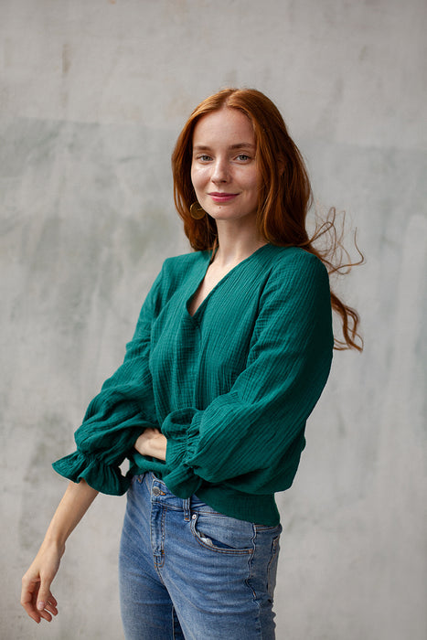 bluzka | odile green