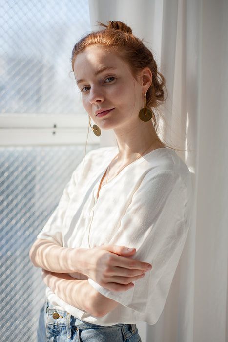 blouse | elise black