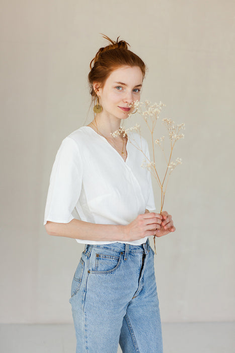 blouse | elise black