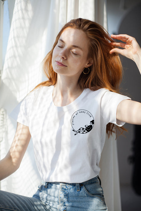 t-shirt | stay at home club